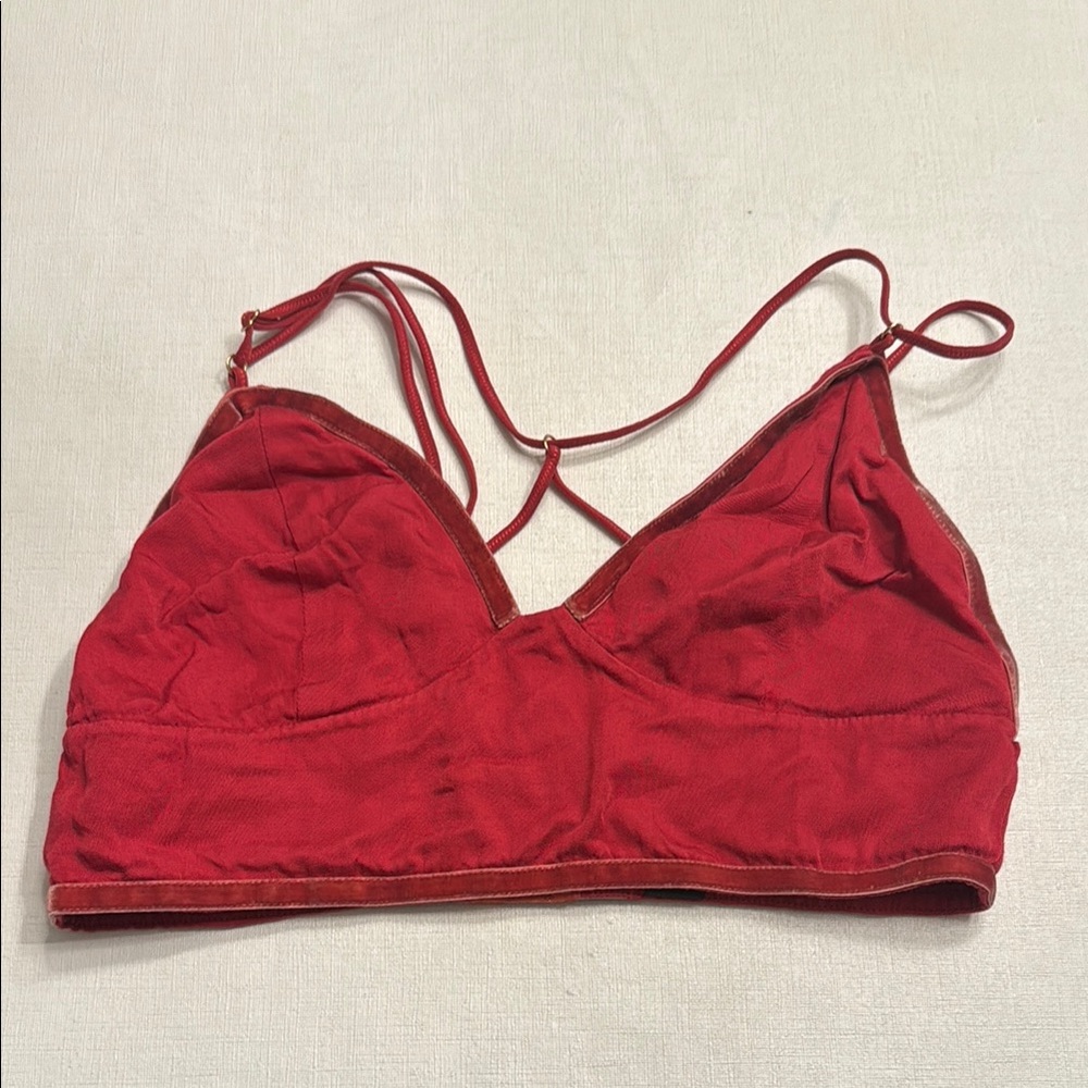 StyleStalker Red Bra Top